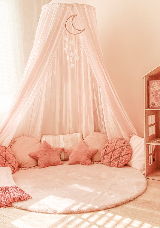 Rotan Dromenvanger Maan en Sterretjes – Dromerige Sferen en Natuurlijke Schoonheid