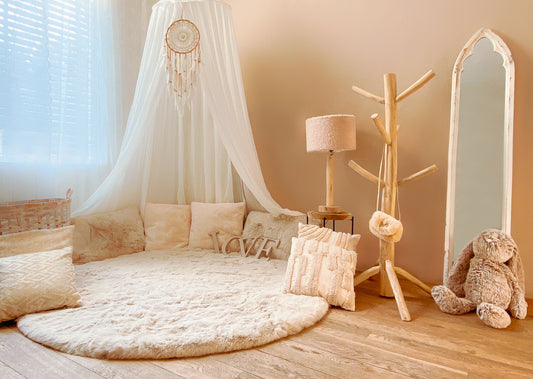 Baroc Houten Lange Spiegel – Tijdloze Elegantie en Luxueuze Afwerking