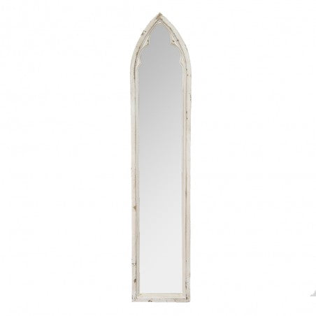 Baroc Houten Lange Spiegel – Tijdloze Elegantie en Luxueuze Afwerking