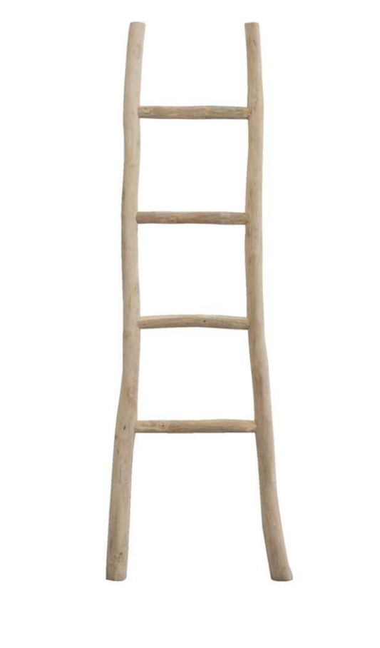 Houten Sierladder – Natuurlijke Charme voor je Interieur