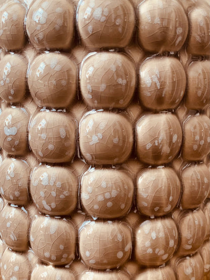 Handgemaakte Vaas met Bubbels – Unieke en Ambachtelijke Sierlijkheid - Keramiek