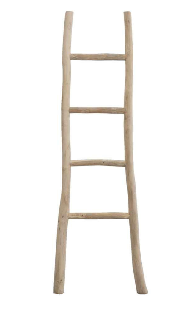 Houten Sierladder – Natuurlijke Charme voor je Interieur